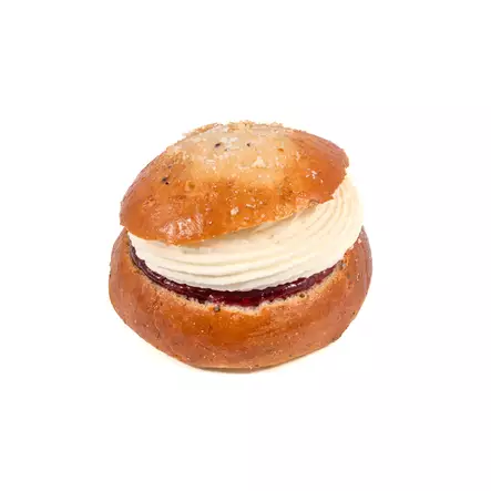 Gluteeniton laskiaispulla mantelitäytteellä - Pullat ja wienerit - 3650 - 1