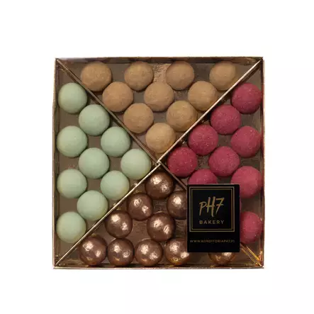 Lakupallot kultarasiassa- 4 makua - Lakupallot - 180 - 1