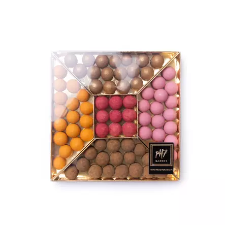 Lakupallot kultarasiassa-5 makua - Lakupallot - 1350 - 1