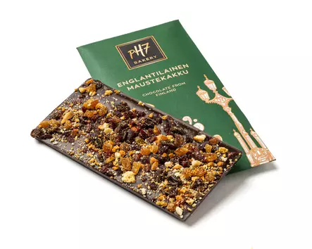 Suklaalevy englantilainen maustekakku - Suklaalevyt - 321 - 1