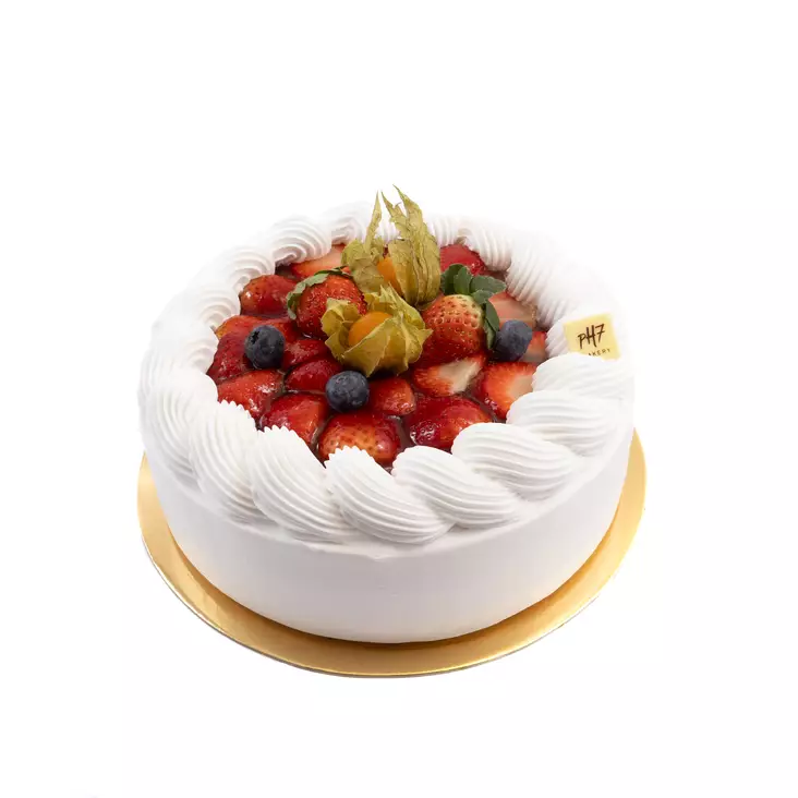 Vegaaninen mansikkakakku - Gluteenittomat kakut - 1672 - 1