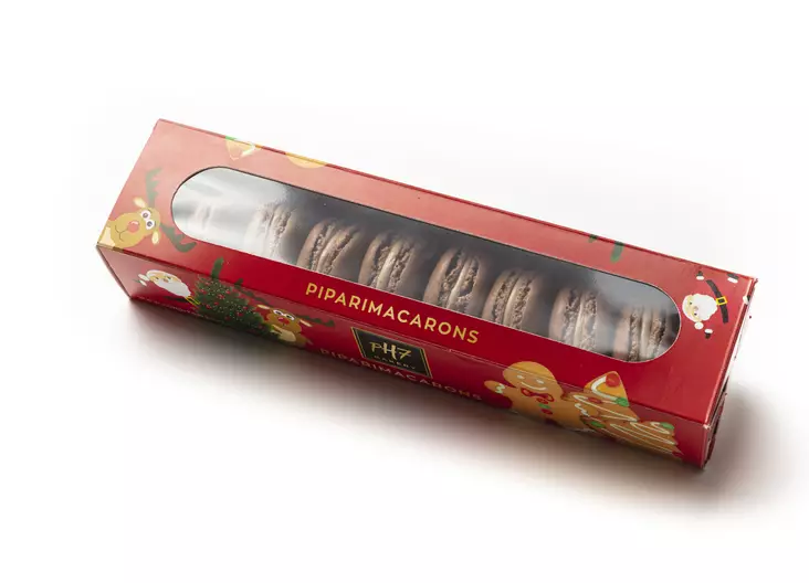 Piparkakku macaron 8kpl - Macarons ja pikkumakeat - 2082 - 1