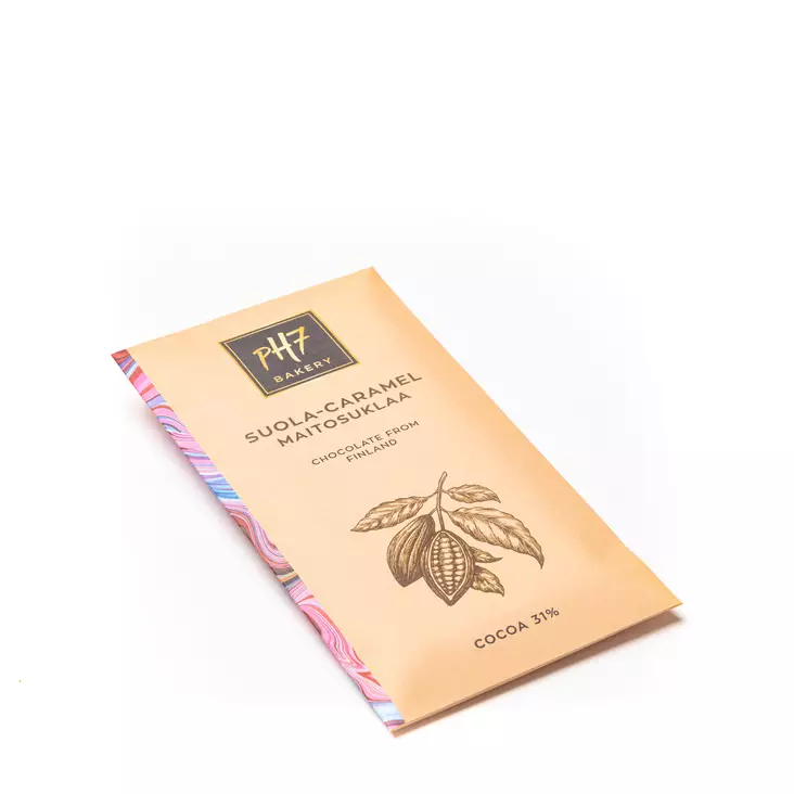 Suklaalevy, suola-caramelmaitosuklaa - Gluteenittomat tuotteet - 552 - 1