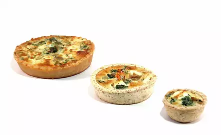 Juusto-pinaattiquiche - Kokoukset ja Catering - 7033 - 1