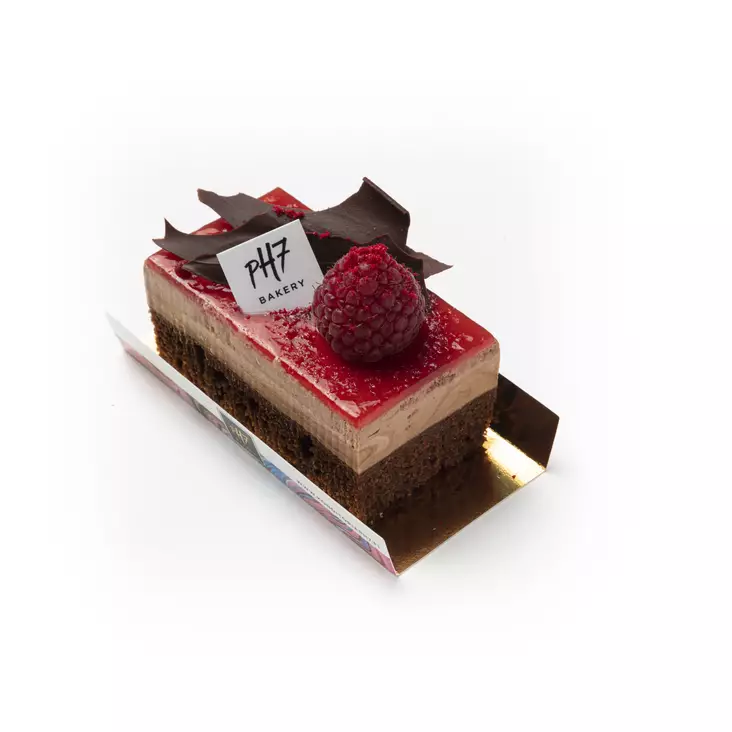 Vegaaninen suklaa-vadelmaleivos - Leivokset - 6063 - 1