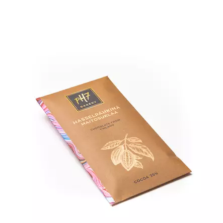 Suklaalevy, hasselpähkinämaitosuklaa - Gluteenittomat tuotteet - 584 - 1