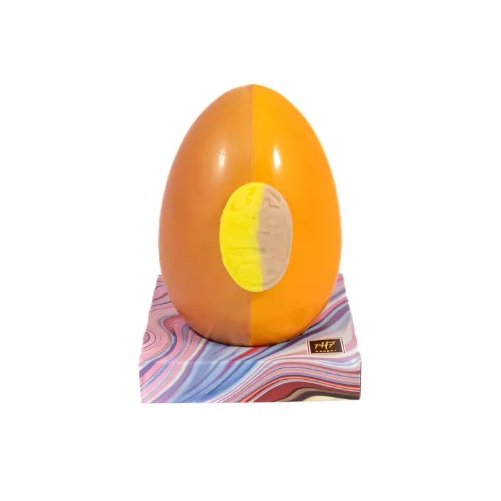 Suklaamuna irtokarkeilla (banaani-toffee) - Makeat - 1716 - 1