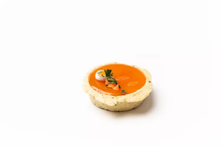 Vegaaninen porkkana-yrttitartaletti - Suolaiset leivonnaiset - 1107 - 1