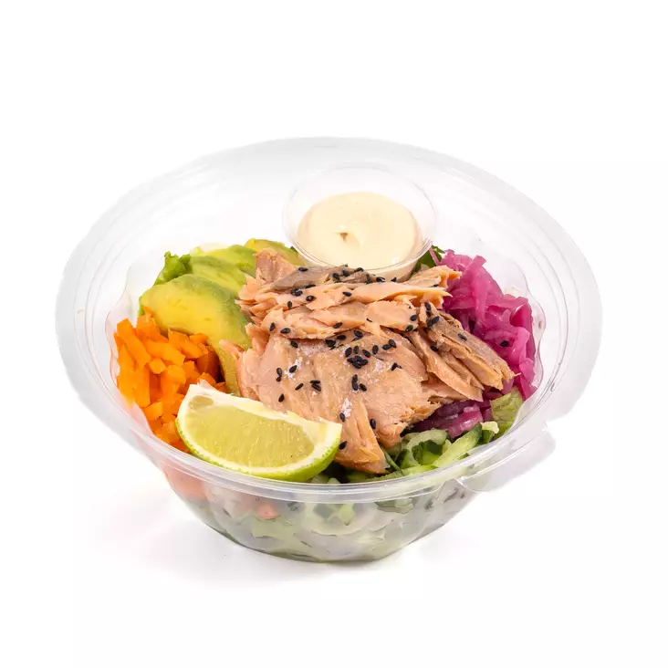 Lämminsavulohisalaatti - Kokoukset ja Catering - 5088 - 1